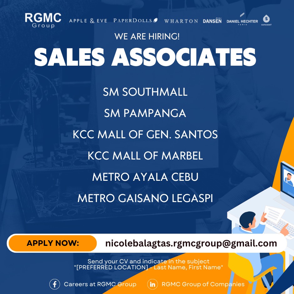 Wanted: Sales Associate – Electronics Store,