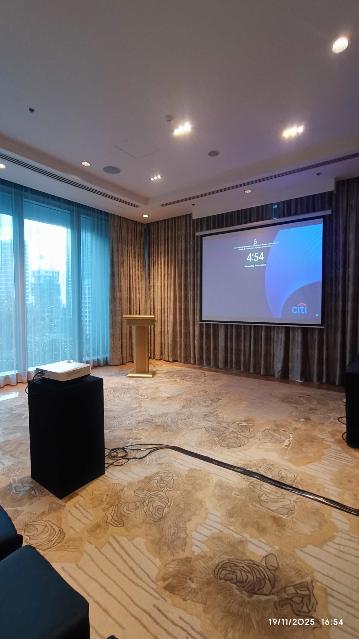 Brightness Lumens Projector for Rental Events