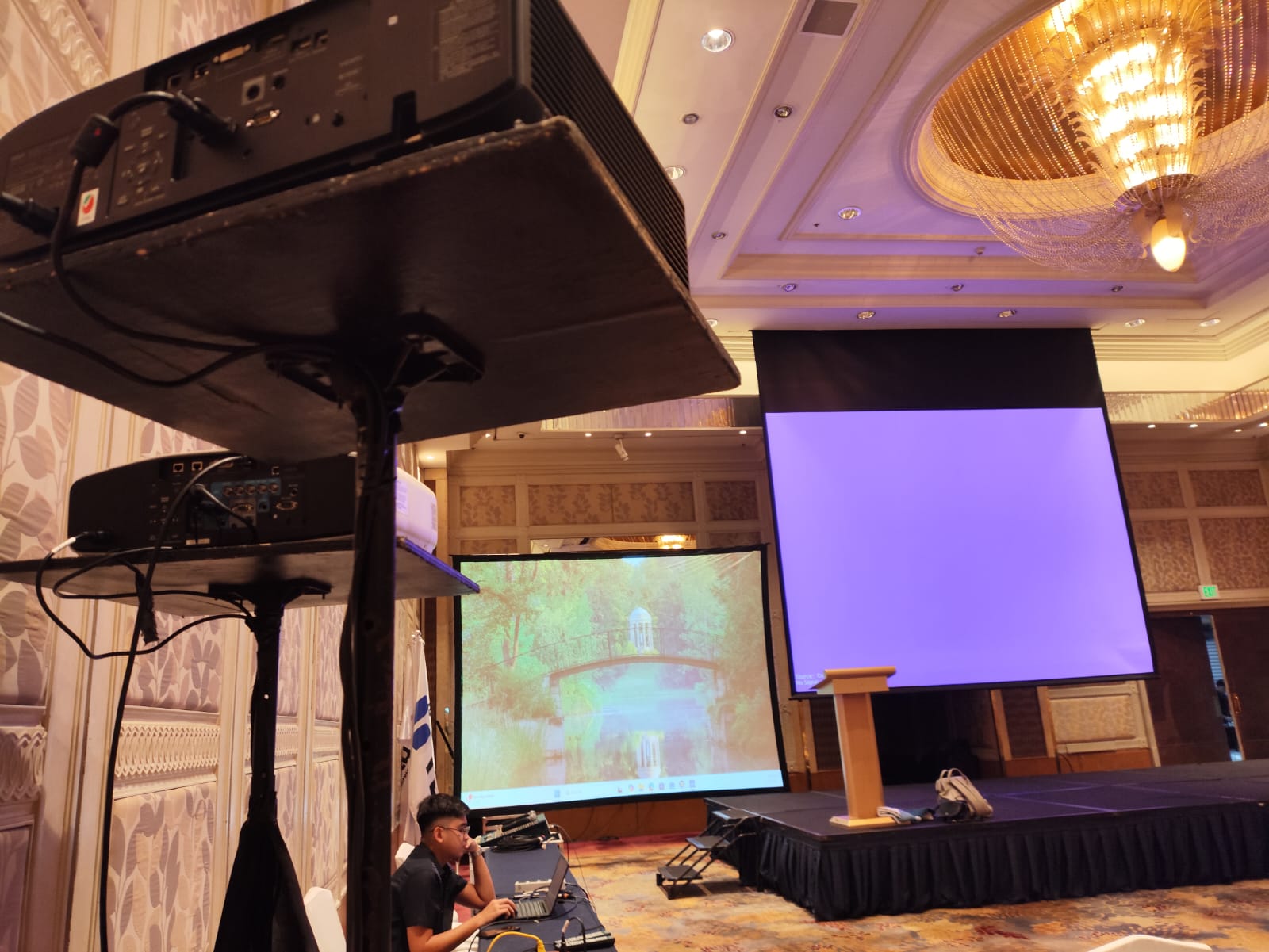 Laser Projector 8.5K for Rental Events