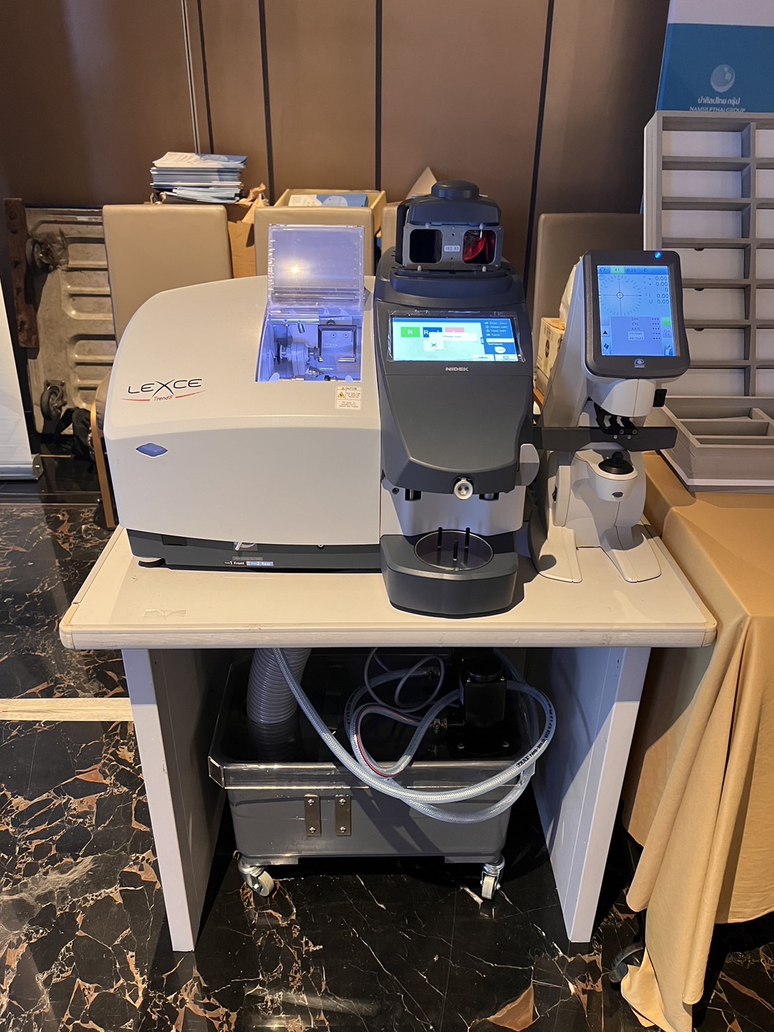 Nidek Patternless LEXCE Trend8 Lens Edger